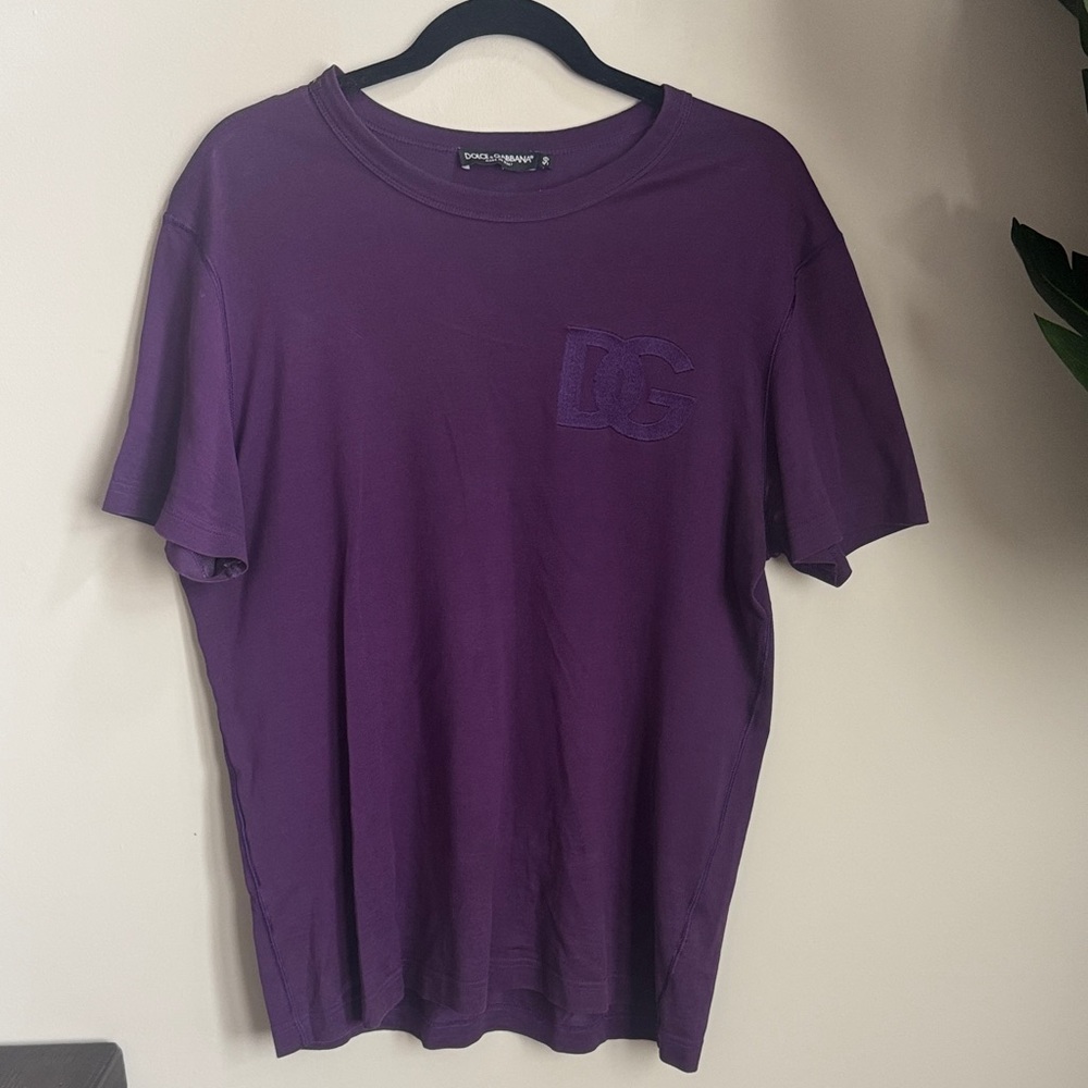 Dolce & Gabbana Rich Purple Tee